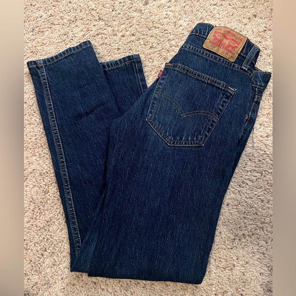 Levi Straight mom jeans